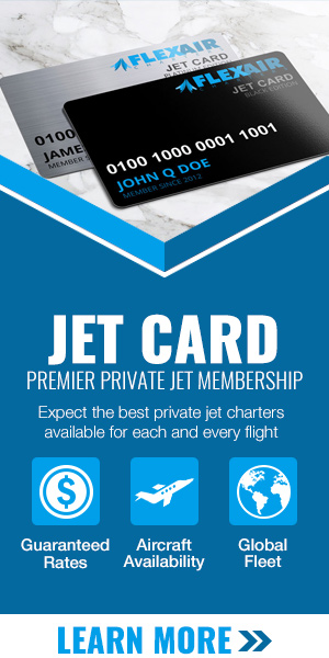 Flex Air Charters Jet Card Membership
