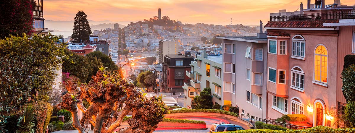 Jet Charters to San Francisco, California