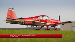 Pilot wins airplane
