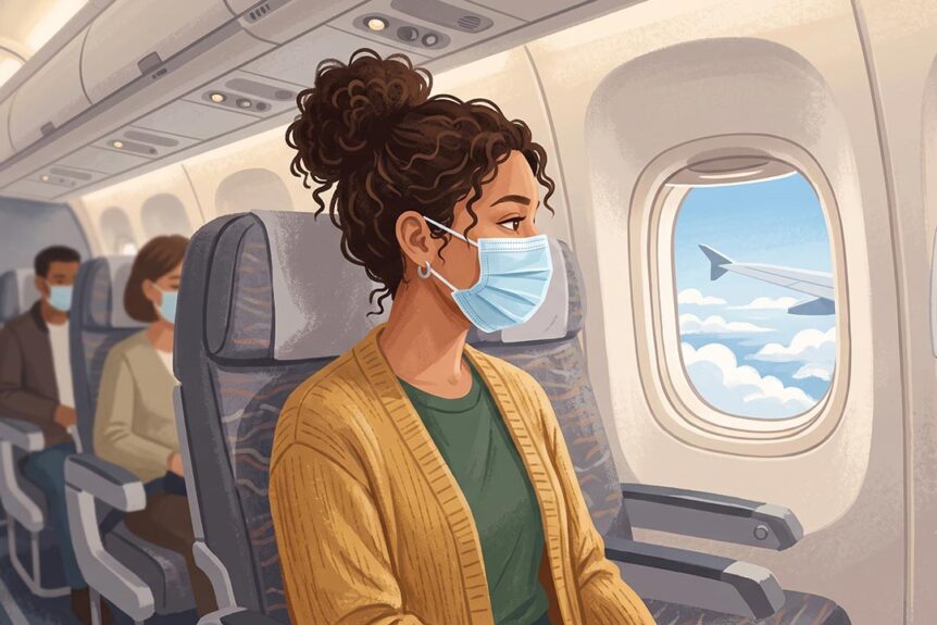 FAA Mask Enforcement Gets Tough on Unruly Passengers - Gemini Image