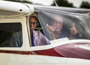 first airplane experience