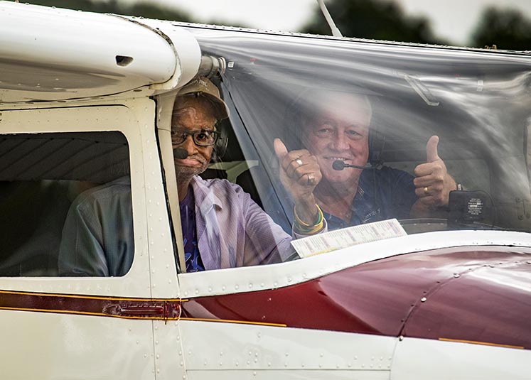 first airplane experience