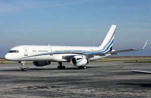 Dallas Mavericks basketball team’s Boeing 767-256 ‘N801DM’