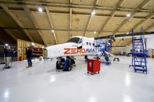 ZeroAvia conducting flight tests in the UK with this 20-seat, hydrogen-electric powered plane in early 2022.