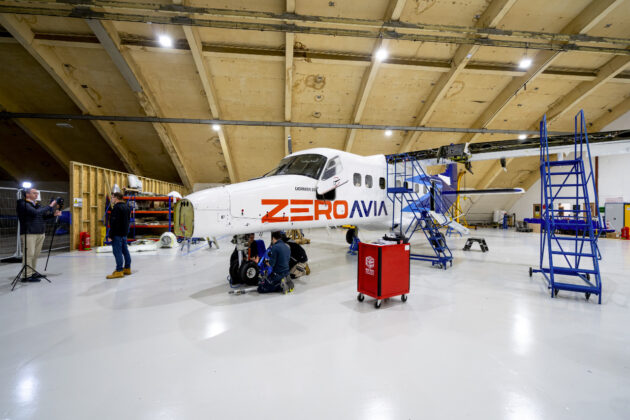 ZeroAvia conducting flight tests in the UK with this 20-seat, hydrogen-electric powered plane in early 2022. 