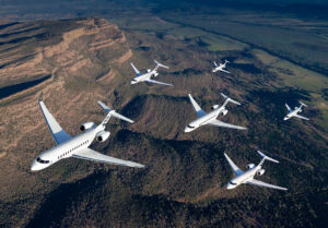 A fleet of Bombardier Global 8000s | Photo: bombardier.com