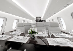 Global 8000 aircraft’s available Principal Suite | Photo: bombardier.com