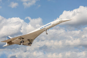 British Airways Concorde seen from below. | Photo: stockcam