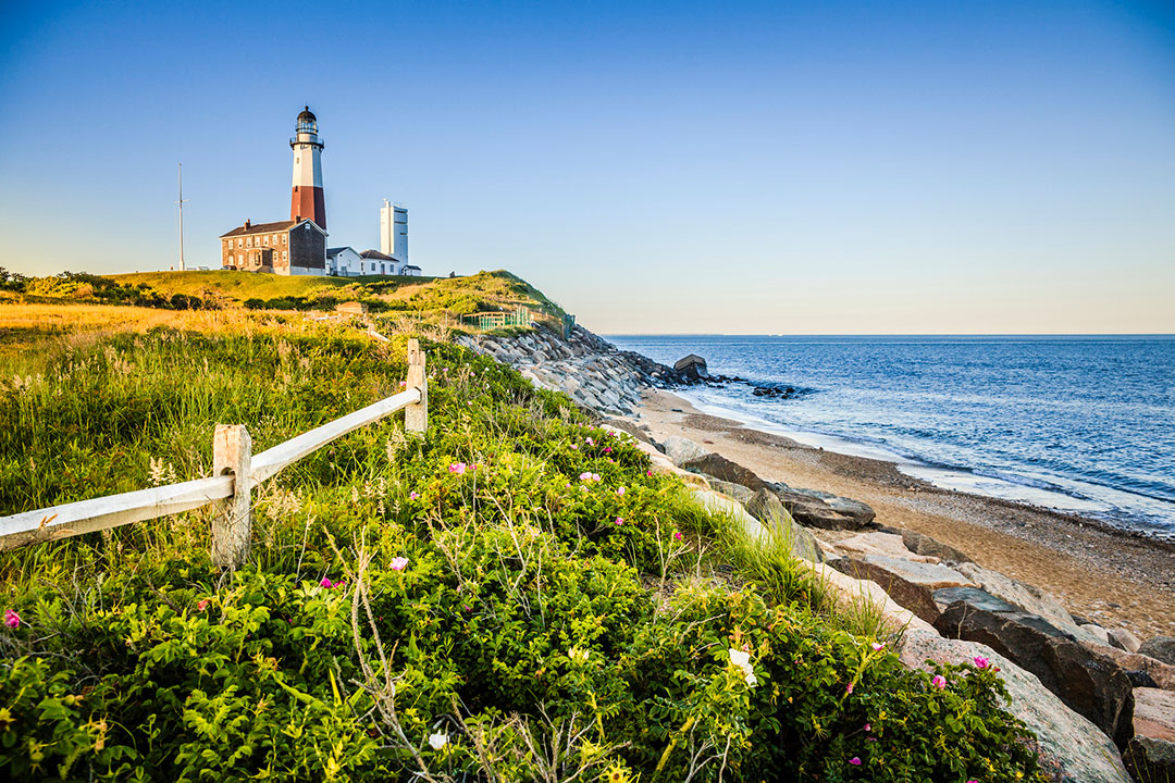 Lighthouse at Montauk point