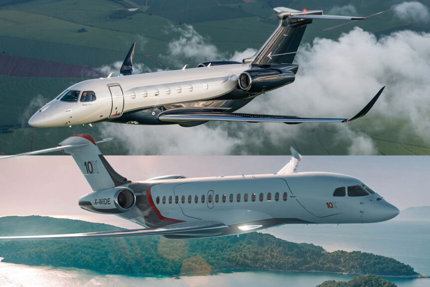 Dassault vs. Embraer: Which Private Jet Maker Has More Orders in 2025?