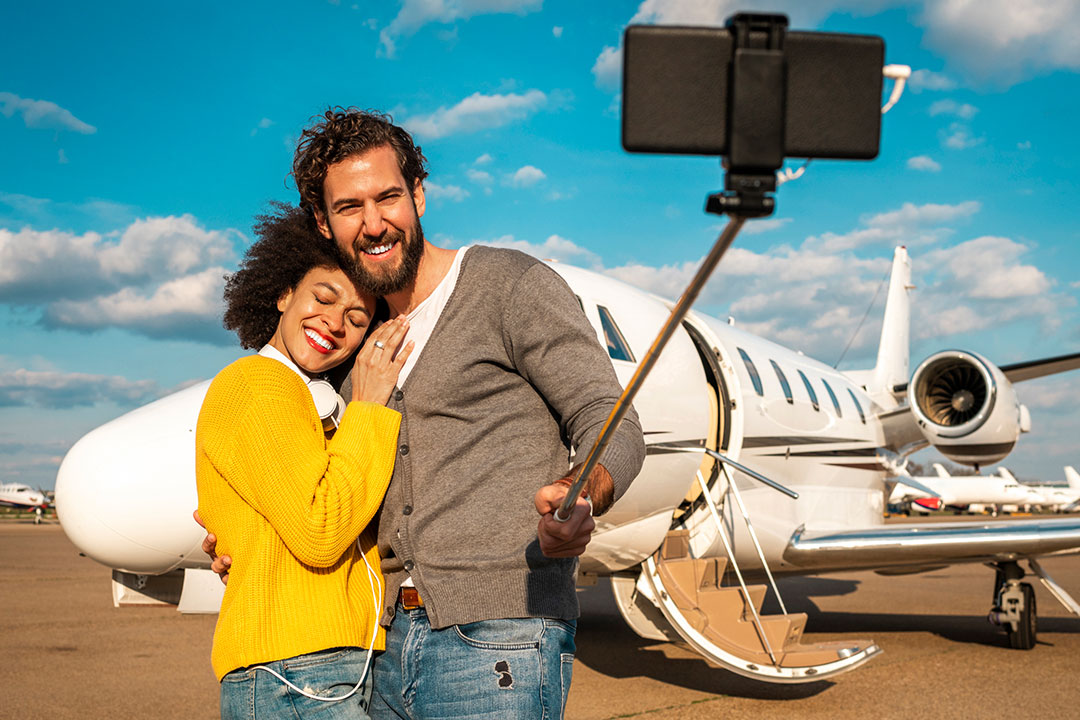 A new travel trend emerges as millennial private jet users explore more diverse and unconventional locations.
