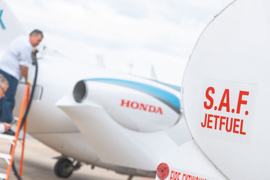 HondaJet 100% SAF: How a Light Business Jet Proved Sustainable Aviation Fuel at Full Blend | Photo: hondajet.com