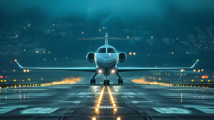 The SJ36 lifting off from a runway. | Photo: syberjet.com