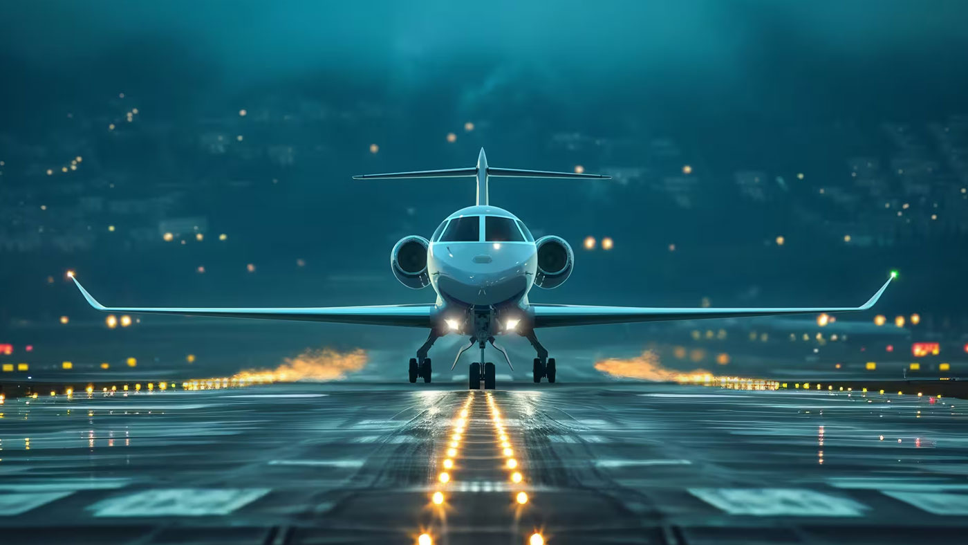 The SJ36 lifting off from a runway. | Photo: syberjet.com