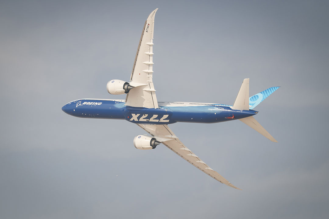 Boeing 777X | Photo: dubaiairshow.aero