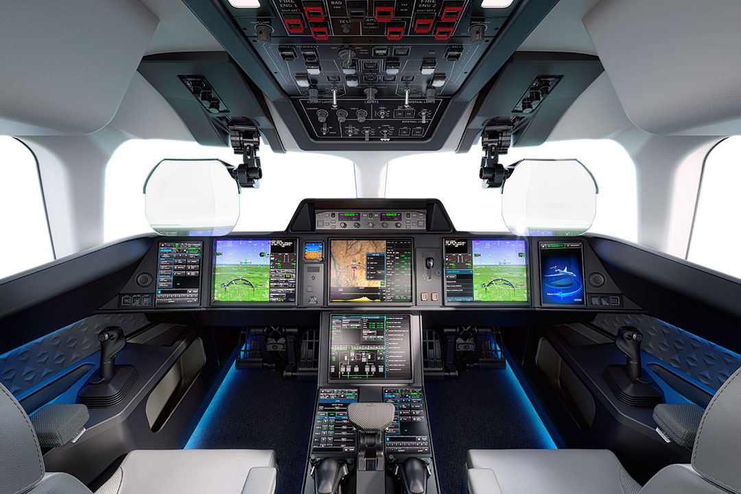 Falcon 10X, NeXus flight deck | Photo: dassaultfalcon.com