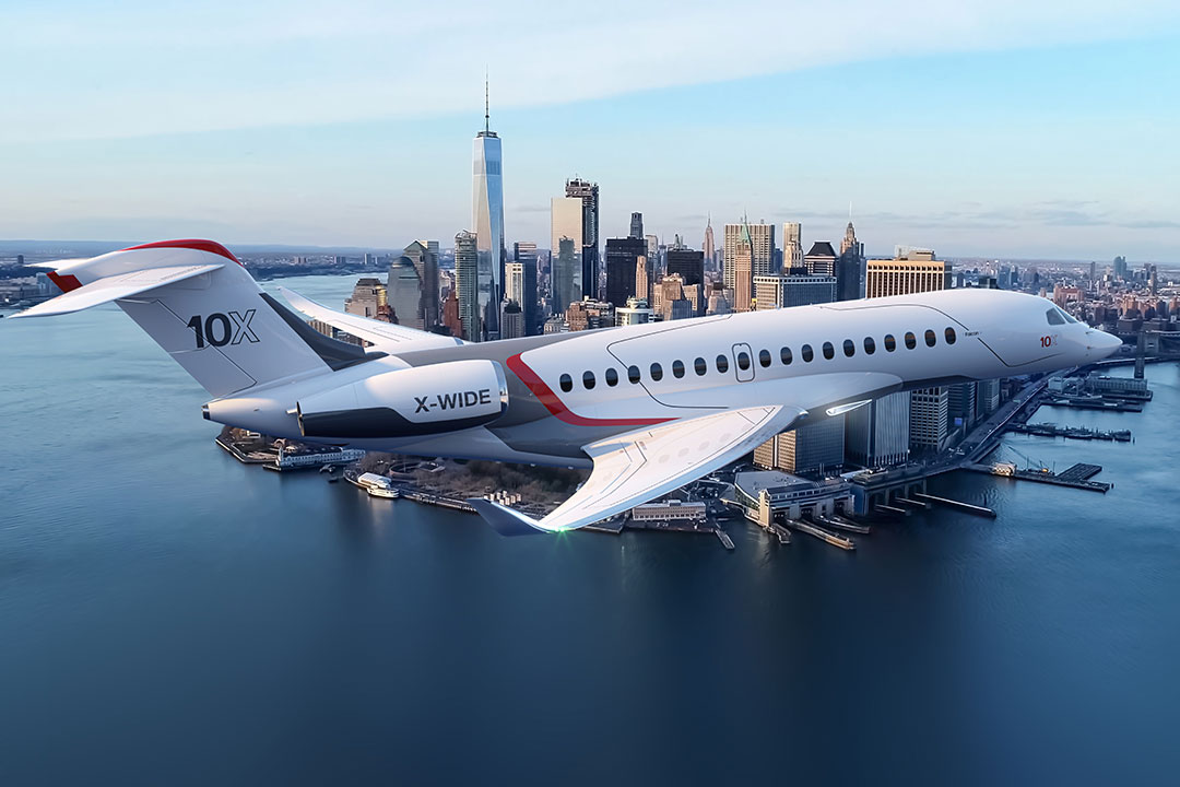 Dassault Falcon 10X | Photo: dassaultfalcon.com