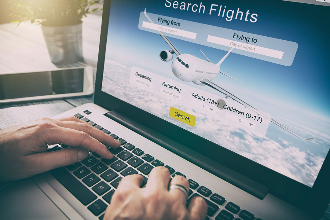 searching for flights