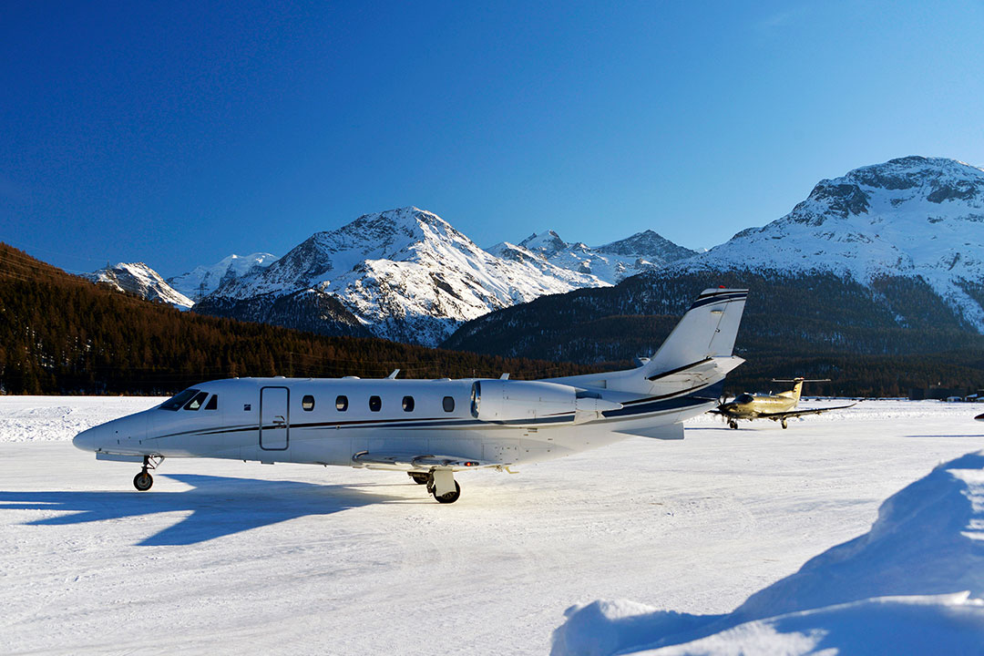 Flex Air Charters can plan and coordinate your winter private jet travel.