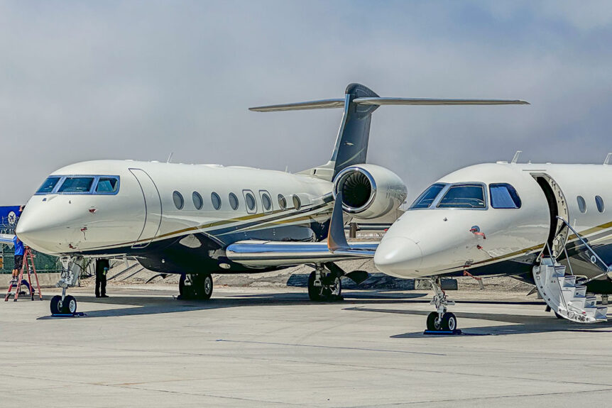 Super Bowl LX Private Jet Departures Soar After Game Ends