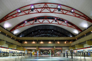 Landslide Terminal's ticketing area at Pittsburgh International Airport | Photo: John Marino