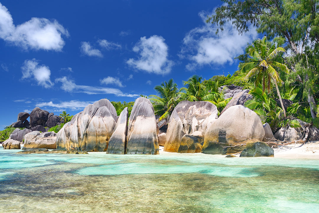 Anse Source D'Argent beach, La Digue Island, Seychelles