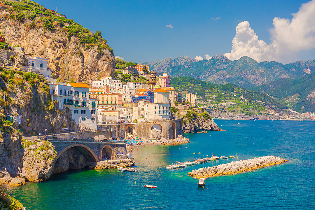 Amalfi coast. Italy.